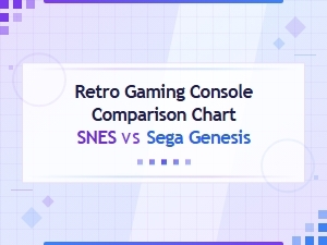 Snes vs Sega Genesis: Retro Gaming Console Comparison Chart